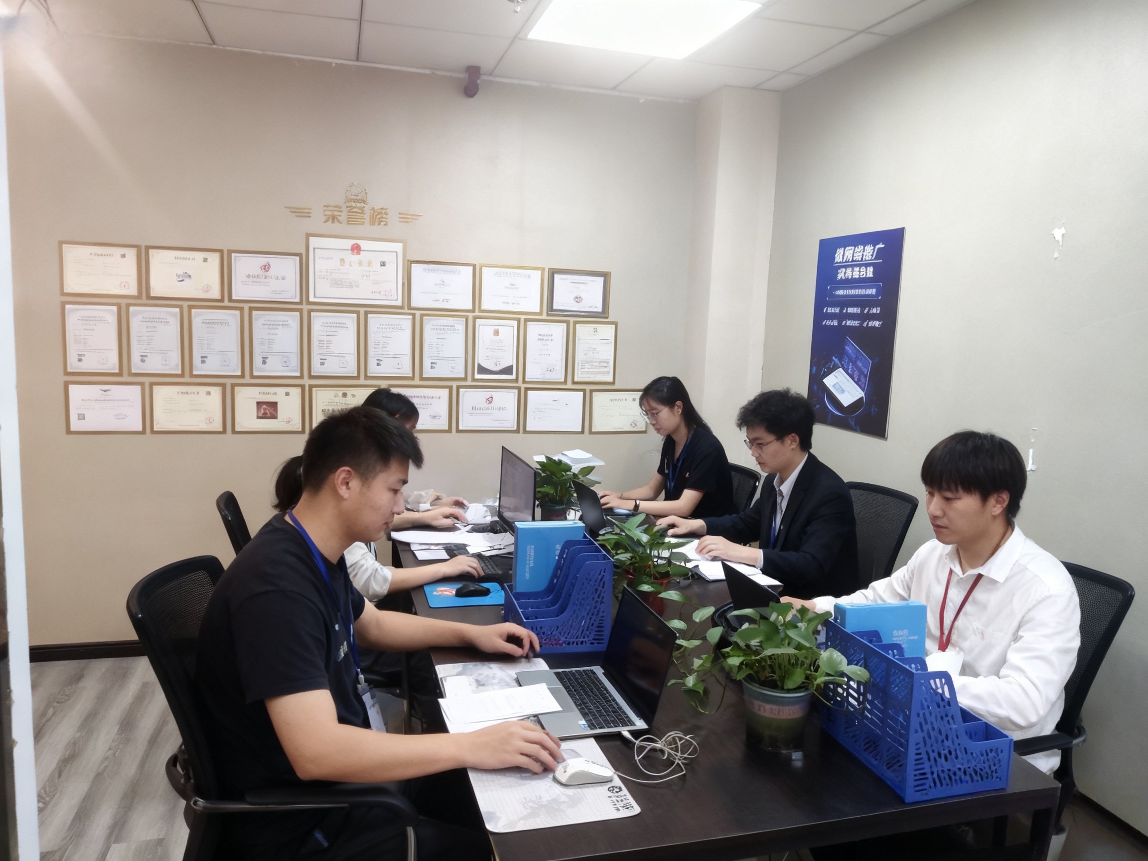 公司实拍短视频场景示例